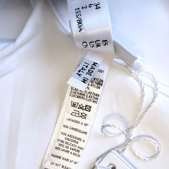 LA PERLA white sarong or cover-up - Picture 14 of 16